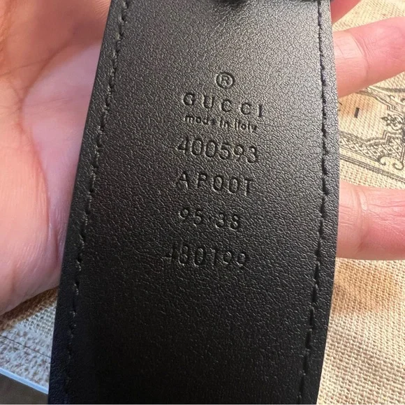 Authentic gucci belt - Picture 6 of 12